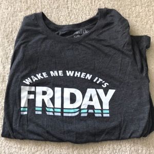 Dark Gray Graphic Tee